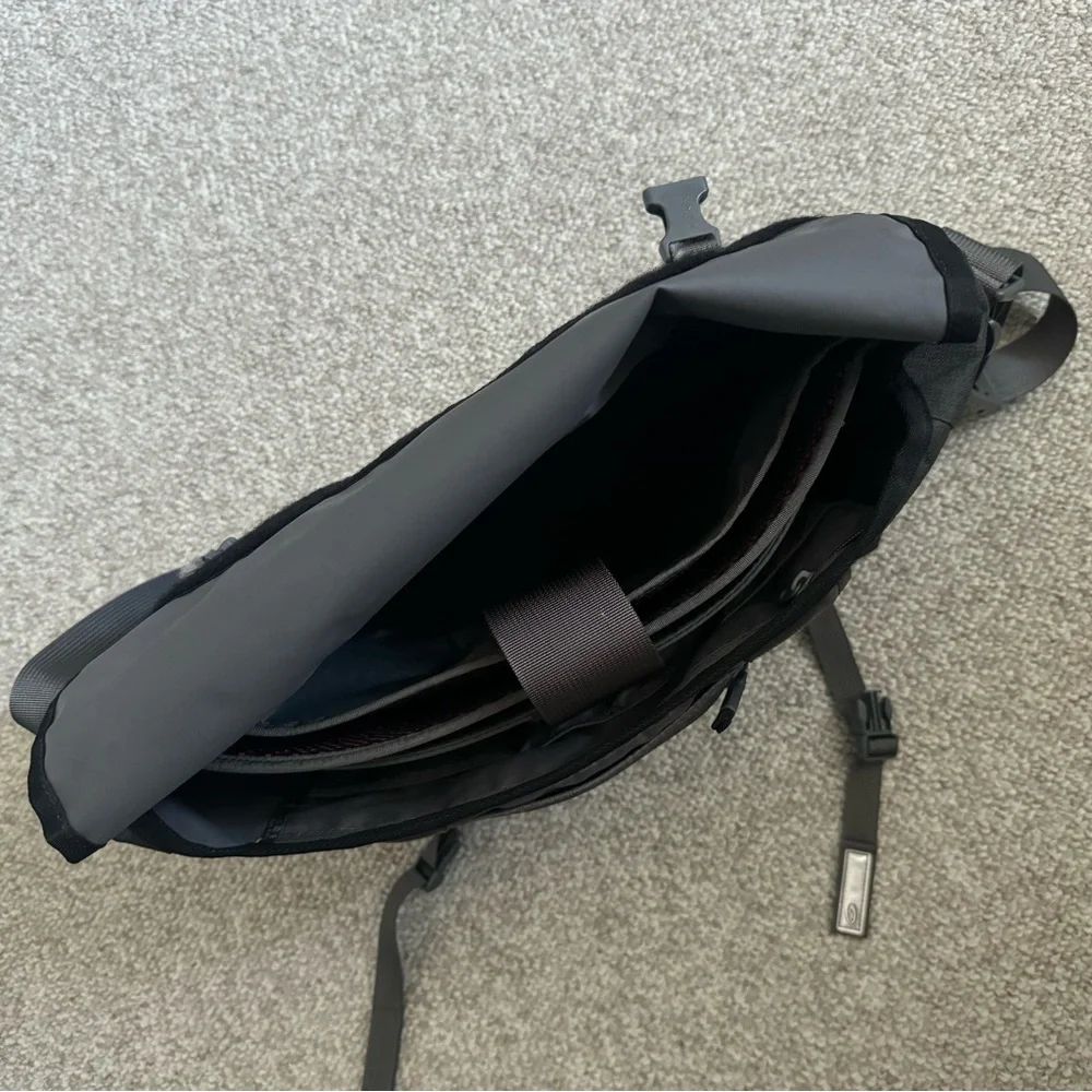 Dark grey Timbuk2 small messenger bag